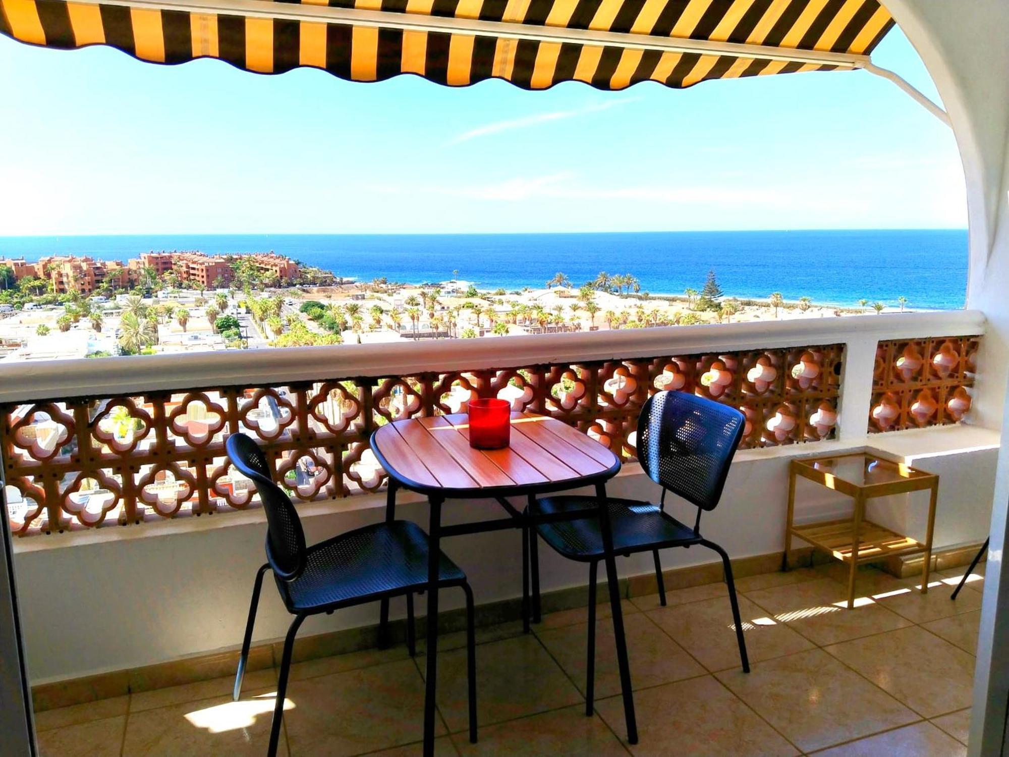 Palm-Mar Appartement Celeste 250M De L'Ocean Vue Mer Panoramique מראה חיצוני תמונה